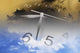 Clock and Clouds Wall Decal