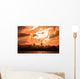 Silhouettes City Sunset Wall Decal