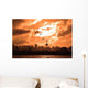 Silhouettes City Sunset Wall Decal