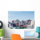 Colorful Buildings Portland Wall Decal