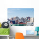 Colorful Buildings Portland Wall Decal