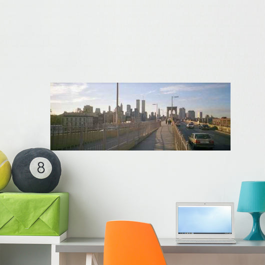 Brooklyn Bridge Panoramique Wall Decal