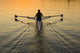 Solo Rower Wall Mural