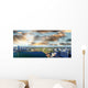 Panoramic Aerial Orlando Florida Wall Decal Design 2