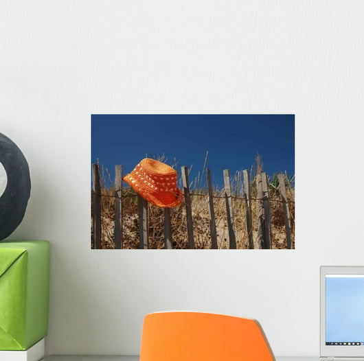 Hat Orange Gate Wall Decal