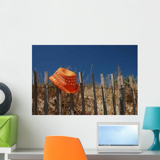 Hat Orange Gate Wall Decal