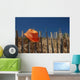 Hat Orange Gate Wall Decal