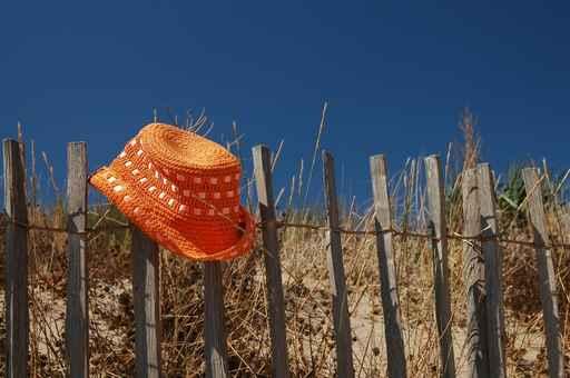 Hat Orange Gate Wall Decal