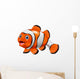 Cute clown fish cartoon Wall Decal