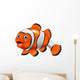 Cute clown fish cartoon Wall Decal