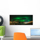 Panorama Aurora Polaris Mountains Wall Decal