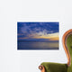 Blue Sky and White Wall Mural