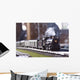 Steam Train Wall Mural