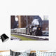 Steam Train Wall Mural