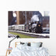 Steam Train Wall Mural