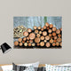 Wood in the Forest Wall Mural