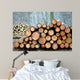 Wood in the Forest Wall Mural