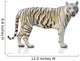 White tiger isolated on white background Wall Decal
