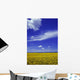 Field Canola Wall Decal Design 2