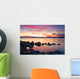 Lake Tahoe at sunset Wall Mural