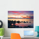Lake Tahoe at sunset Wall Mural