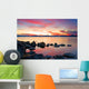 Lake Tahoe at sunset Wall Mural