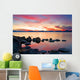 Lake Tahoe at sunset Wall Mural