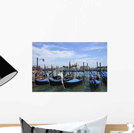 Gondolas Venice Wall Decal