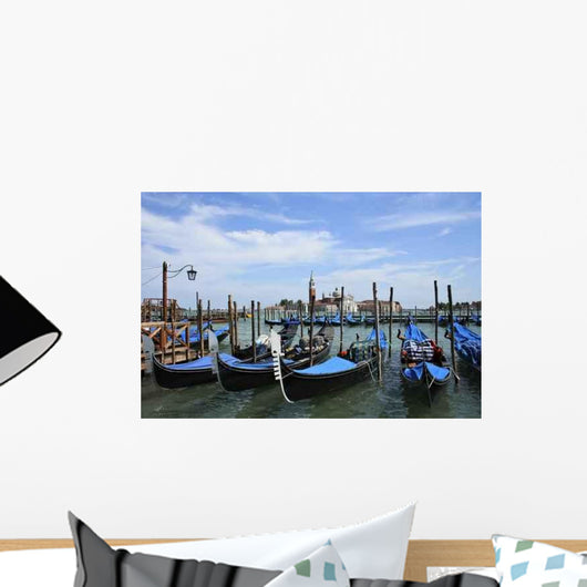 Gondolas Venice Wall Decal