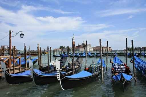 Gondolas Venice Wall Decal