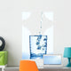 Water over White Wall Decal