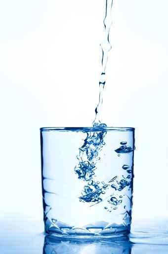 Water over White Wall Decal