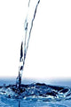 Pouring Water over White Wall Decal