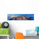 Santorin Panorama Abendstimmung Wall Decal