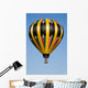 Hot Air Balloon Blue Sky Wall Mural