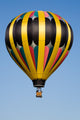 Hot Air Balloon Blue Sky Wall Mural