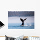 Humpback Whale Diving Alaska Wall Decal