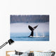 Humpback Whale Diving Alaska Wall Decal