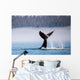 Humpback Whale Diving Alaska Wall Decal
