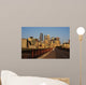 Minneapolis Skyline and Walkway Wall Mural