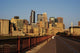 Minneapolis Skyline and Walkway Wall Mural