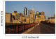 Minneapolis Skyline and Walkway Wall Mural