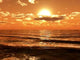 Sun Shining over Ocean Wall Decal