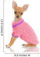 Chihuahua Dog in Pink Sweater Wall Decal