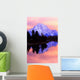 Mount Moran - Grand Tetons Sunset Wall Mural