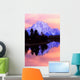 Mount Moran - Grand Tetons Sunset Wall Mural