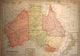 Mapantiquevintageaustraliaold Wall Decal