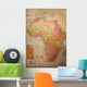 Map Antique Vintage Africa Wall Decal