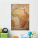 Map Antique Vintage Africa Wall Decal