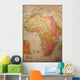 Map Antique Vintage Africa Wall Decal